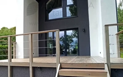 Budowa podniesionego tarasu